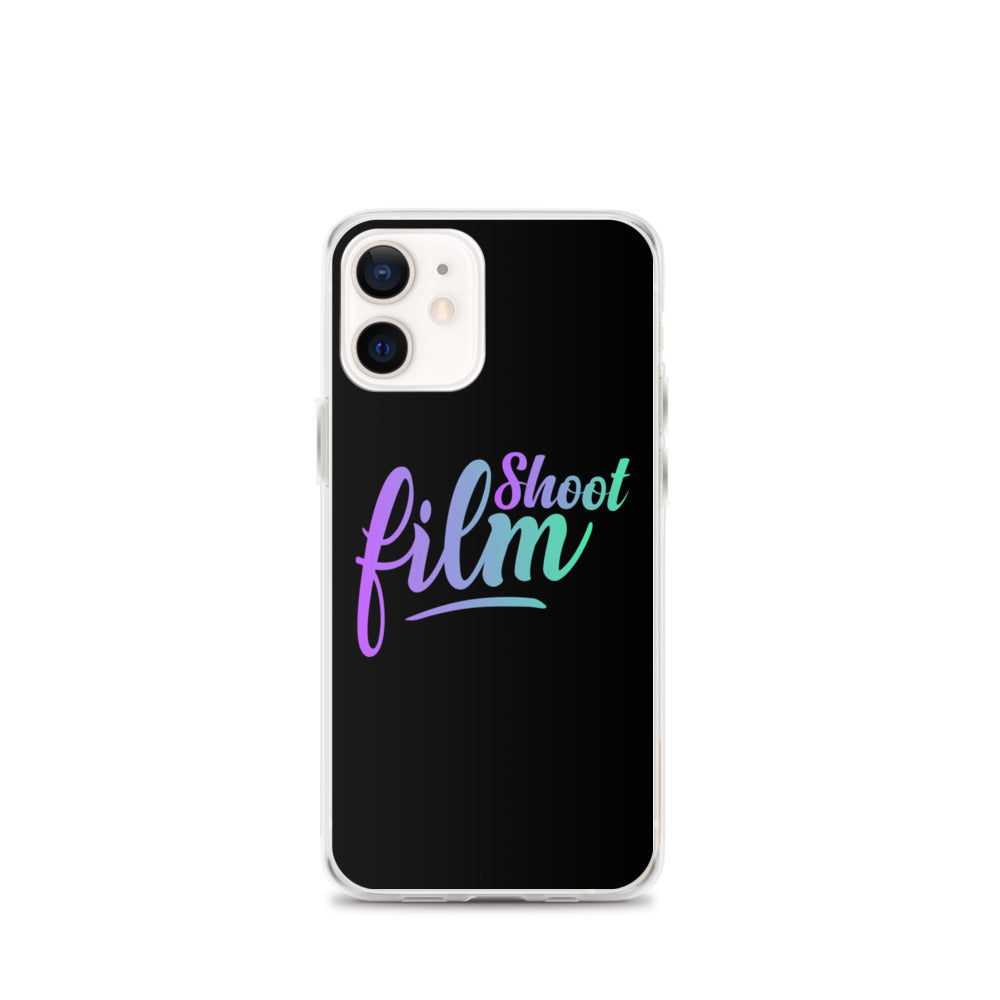 Shoot Film Color Cursive iPhone Case