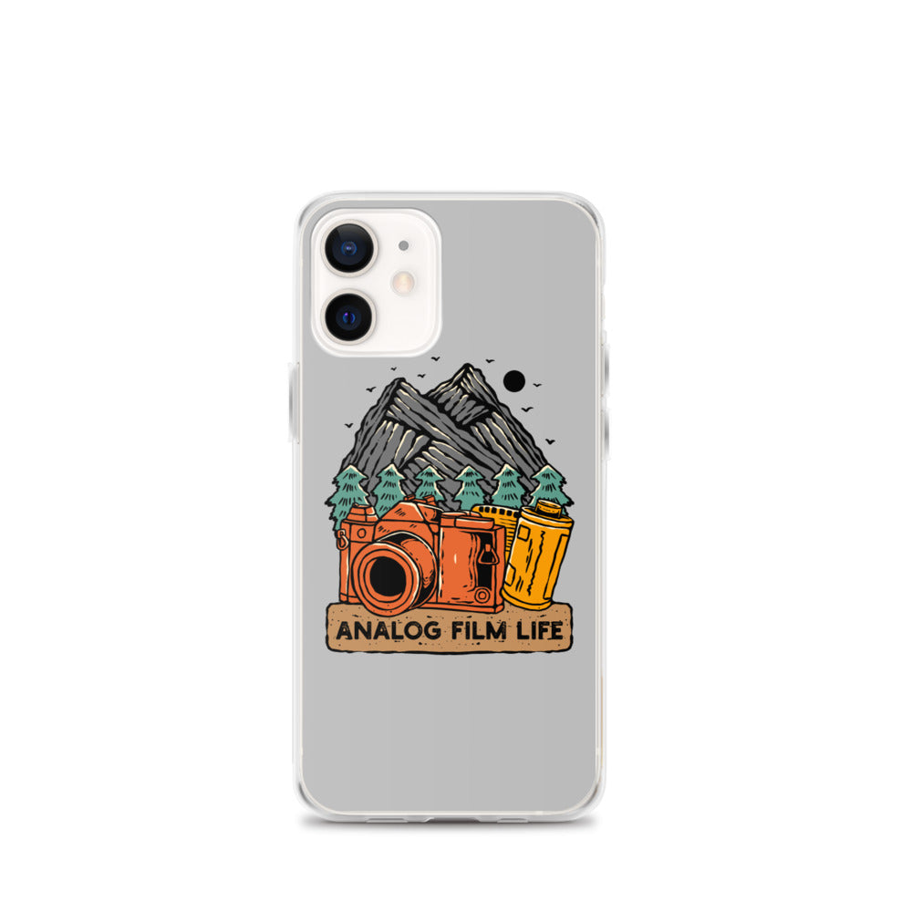 Analog Film Life Mountain iPhone Case