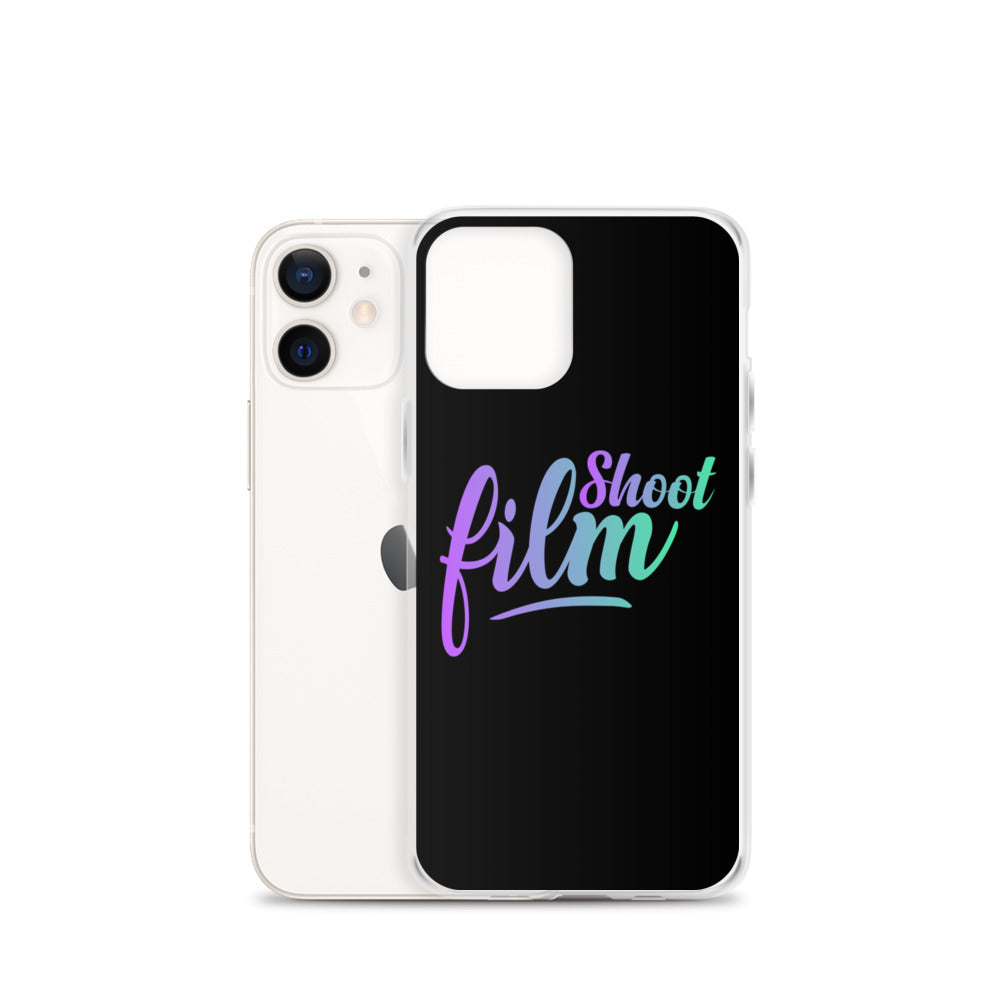 Shoot Film Color Cursive iPhone Case