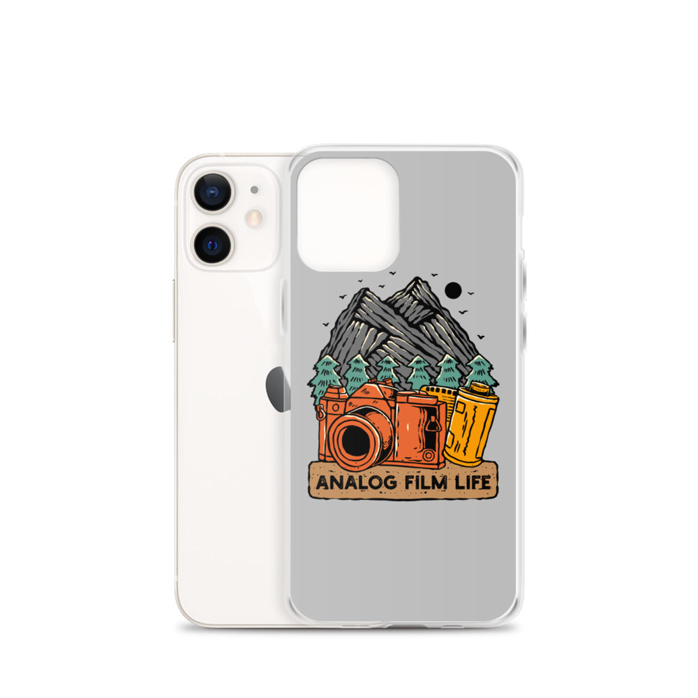 Analog Film Life Mountain iPhone Case