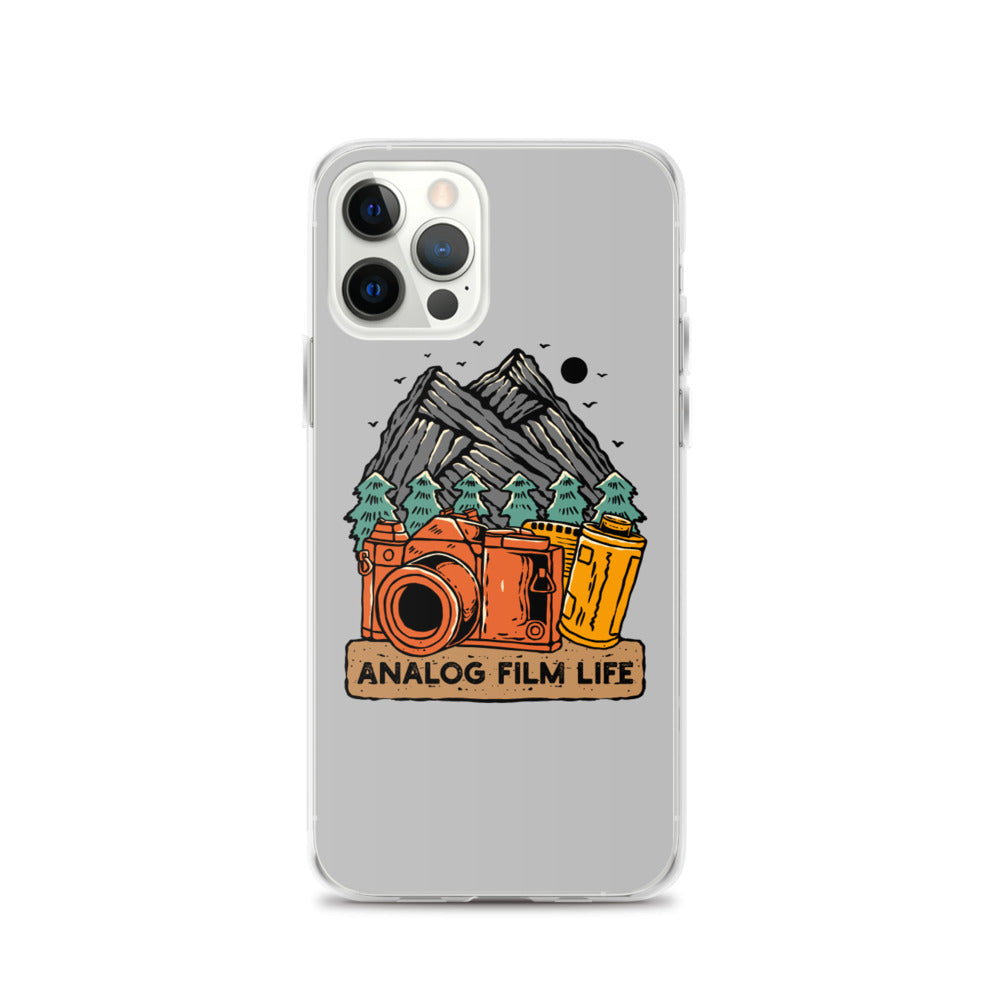 Analog Film Life Mountain iPhone Case