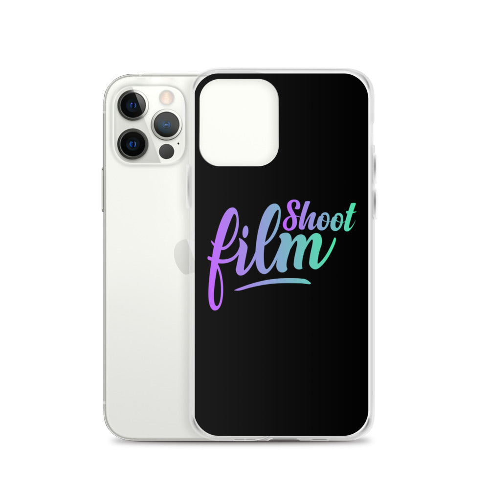 Shoot Film Color Cursive iPhone Case