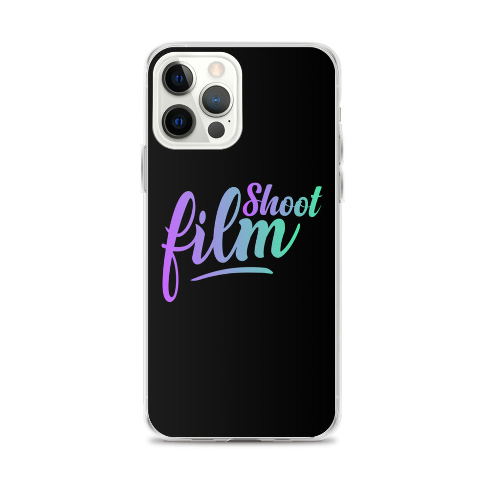 Shoot Film Color Cursive iPhone Case