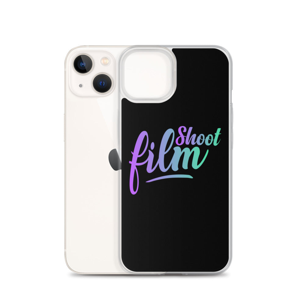 Shoot Film Color Cursive iPhone Case