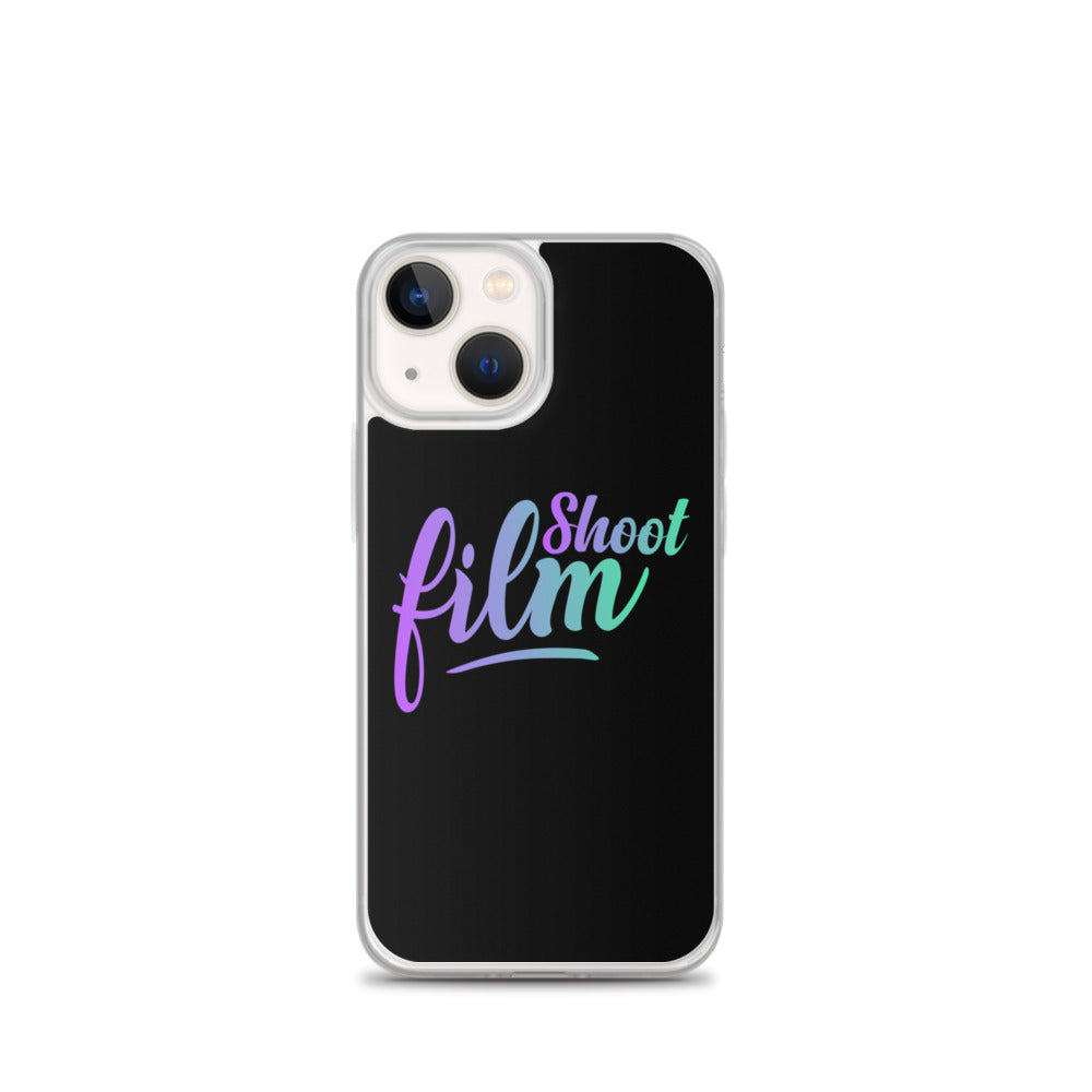 Shoot Film Color Cursive iPhone Case