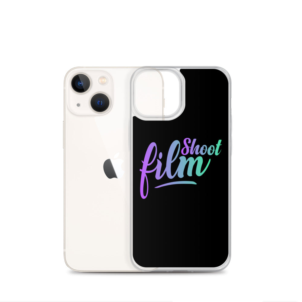 Shoot Film Color Cursive iPhone Case