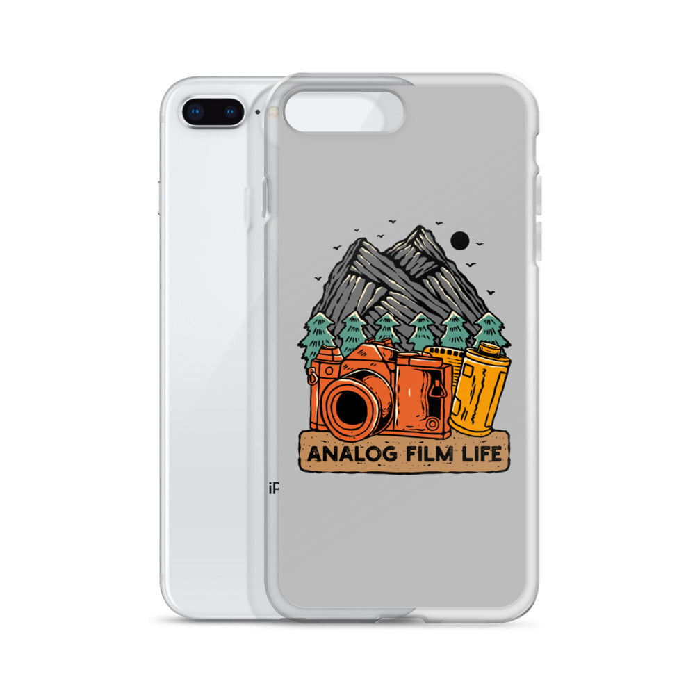 Analog Film Life Mountain iPhone Case