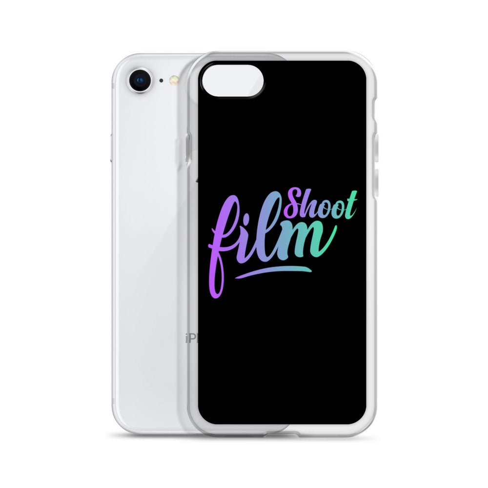 Shoot Film Color Cursive iPhone Case