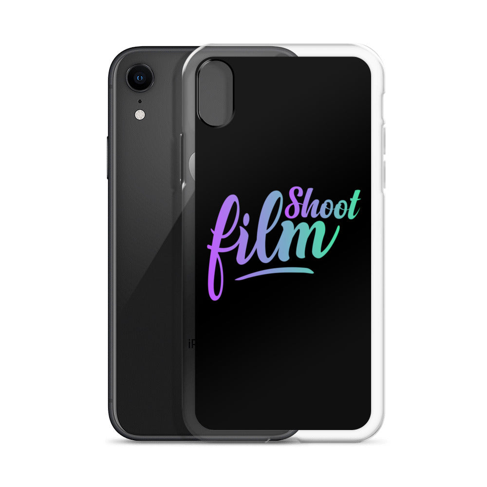 Shoot Film Color Cursive iPhone Case