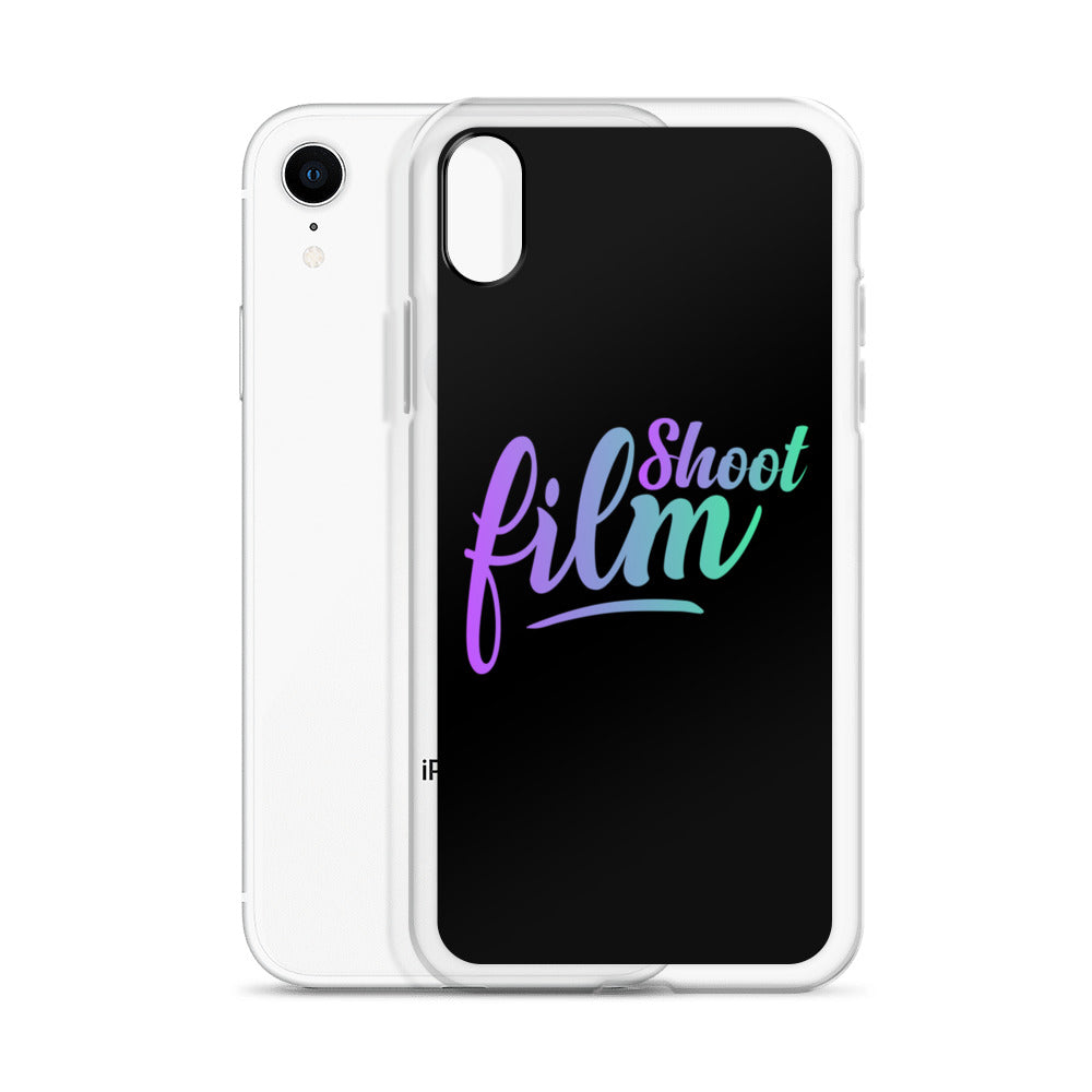 Shoot Film Color Cursive iPhone Case