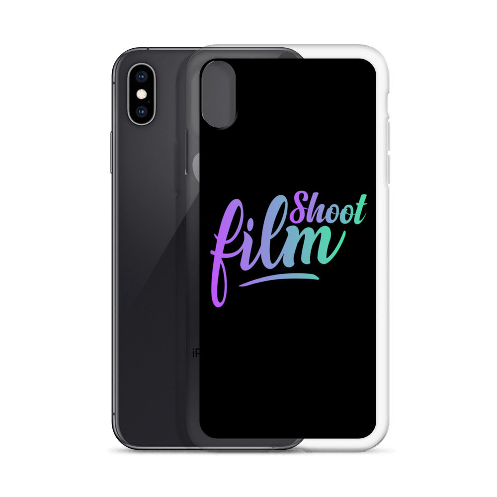 Shoot Film Color Cursive iPhone Case