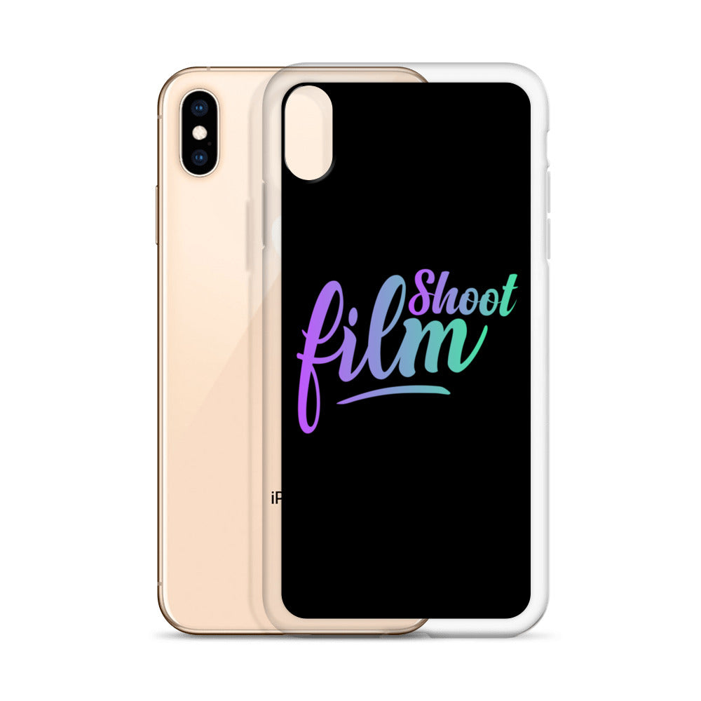 Shoot Film Color Cursive iPhone Case