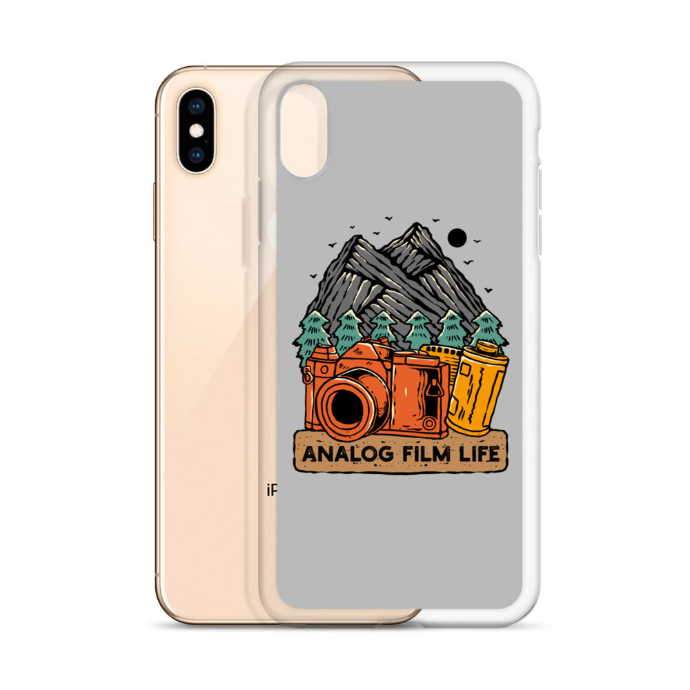 Analog Film Life Mountain iPhone Case