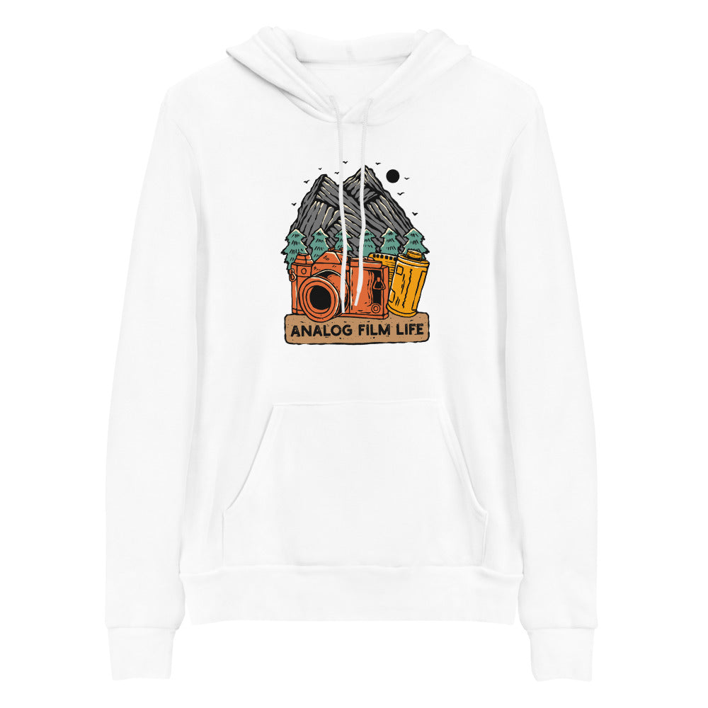 Analog Film Life Mountain Unisex Hoodie