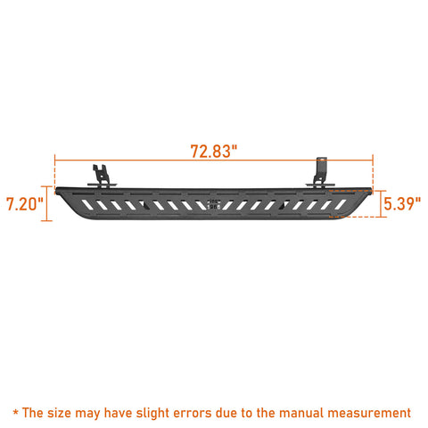 bronco side steps dimension bxg.8902-s