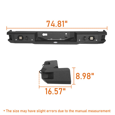 06-14 F-150 rear bumper bxg.8203-S