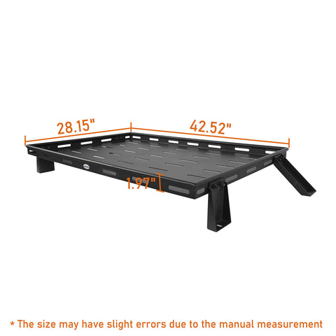 Jeep TJ Interior Cargo Rack w/Elastic Rope Net(97-06 Wrangler) - Ultralisk 4x4 DIMENSION