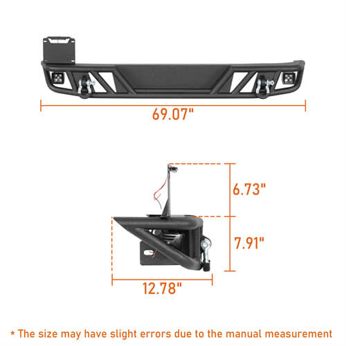 Aluminum Rear Inner Fender Liners For 2018-2024 Jeep Wrangler JL- Ultralisk4x4 - u2102s -10