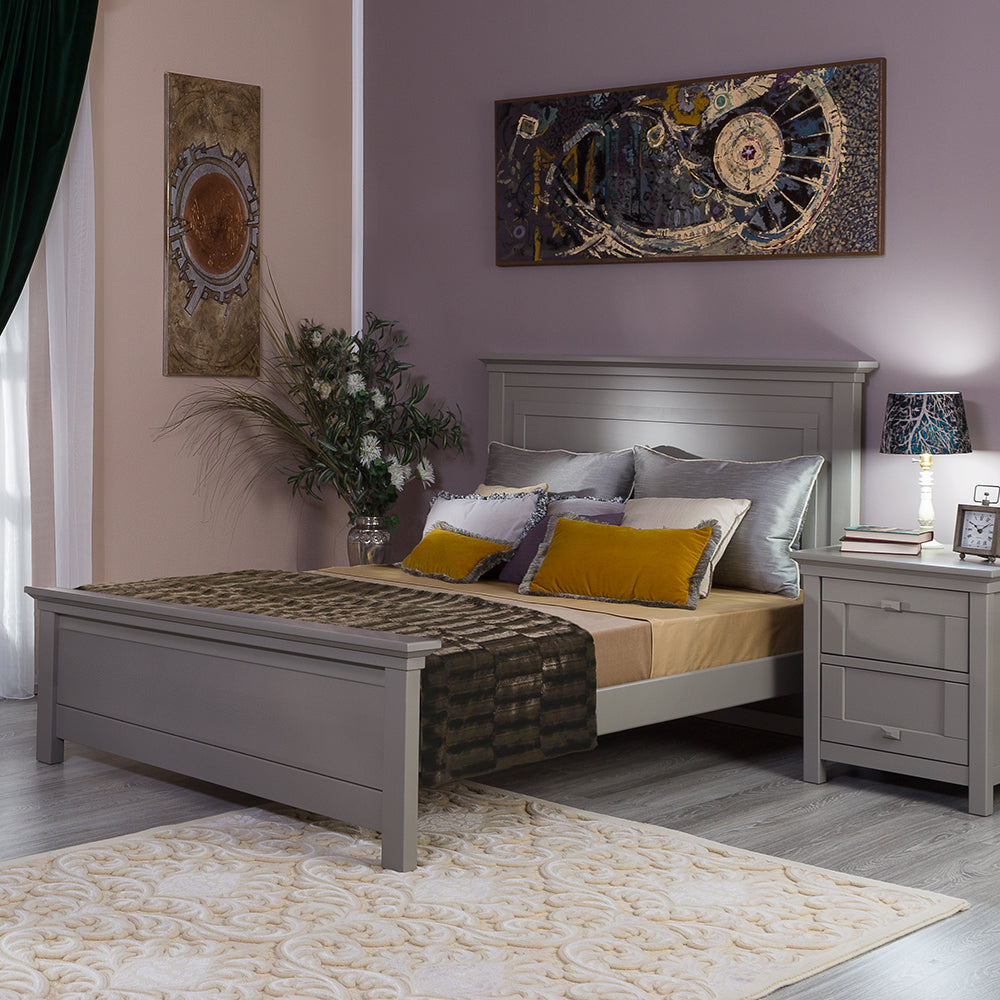 Karisma Full Bed / Solid Back