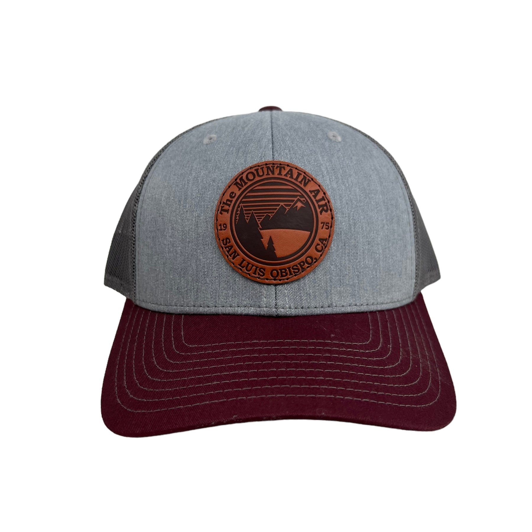 TMA Trucker - Leather Circle Logo