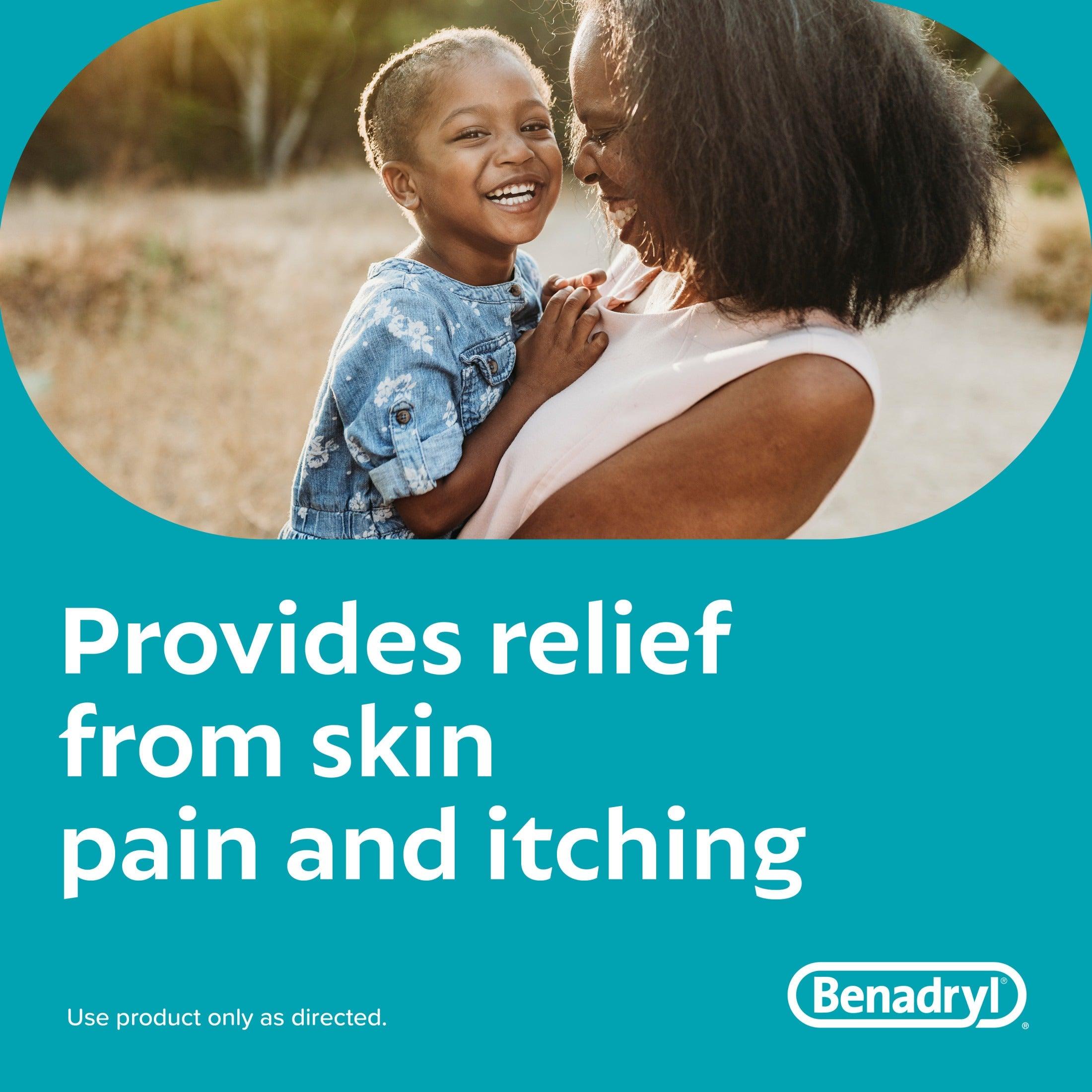 Benadryl Extra Strength Itch Cooling Spray for Skin Itch & Rash Relief Travel Size - 2 fl oz