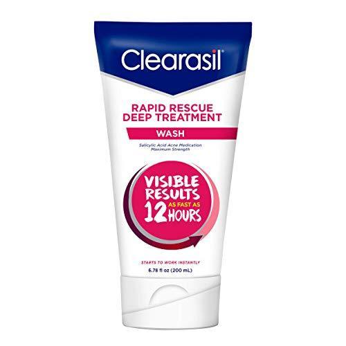 Clearasil Ultra Rapid Action Daily Face Wash Acne Treatment 6.78 Ounce