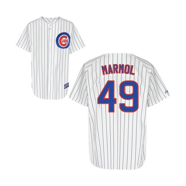 Chicago Cubs Replica Carlos Marmol Youth Home Jersey
