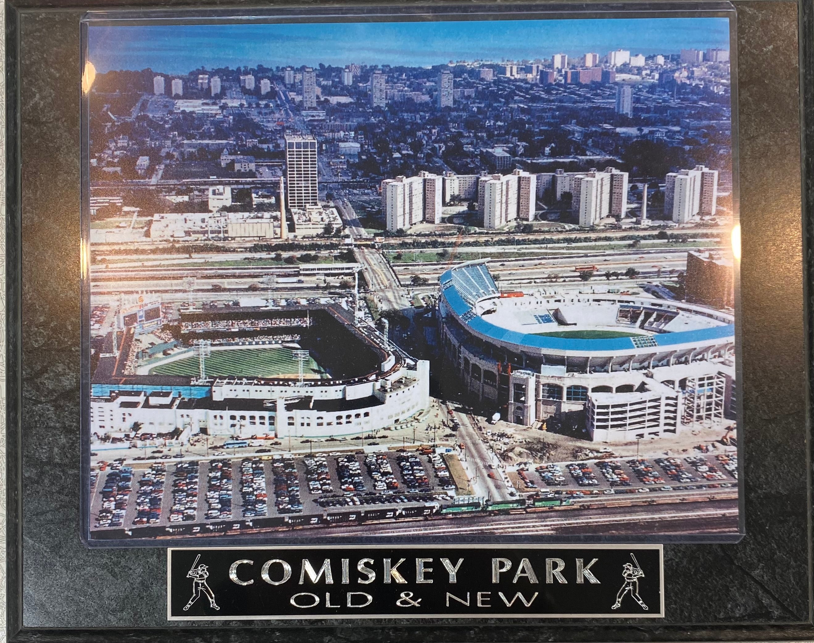 Comiskey Park Wall Plaque