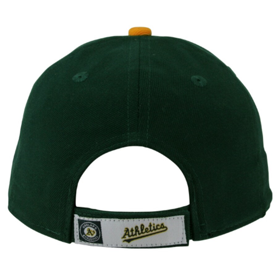 Youth Oakland Athletics New Era MLB The League Green/Yellow 9FORTY Adjustable Cap