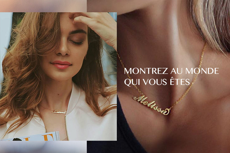 Votrecollierprenom: Mon Collier Prenom Collier Personnalisé