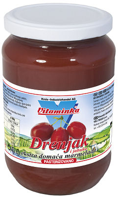 VITAMINKA CORNEL/DRENJAK MARMELADE 860 G