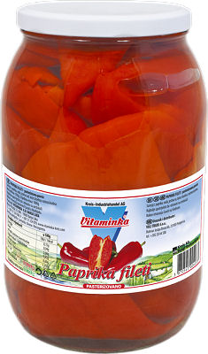 VITAMINKA RED PEPPERS FILLET 1900 G