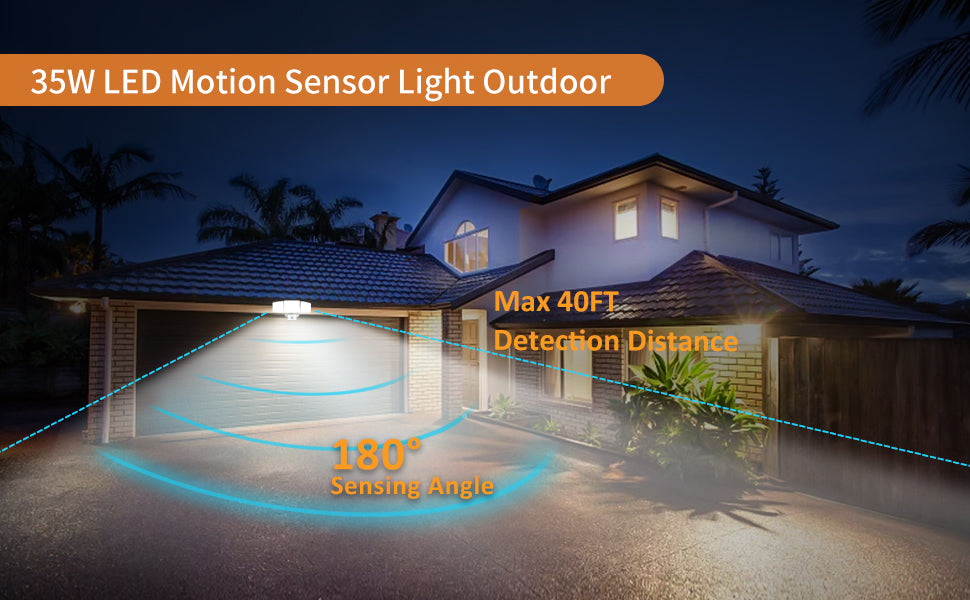83-Watt 180-Degree Adjustable 3CCT LED Outdoor Flood Light with
