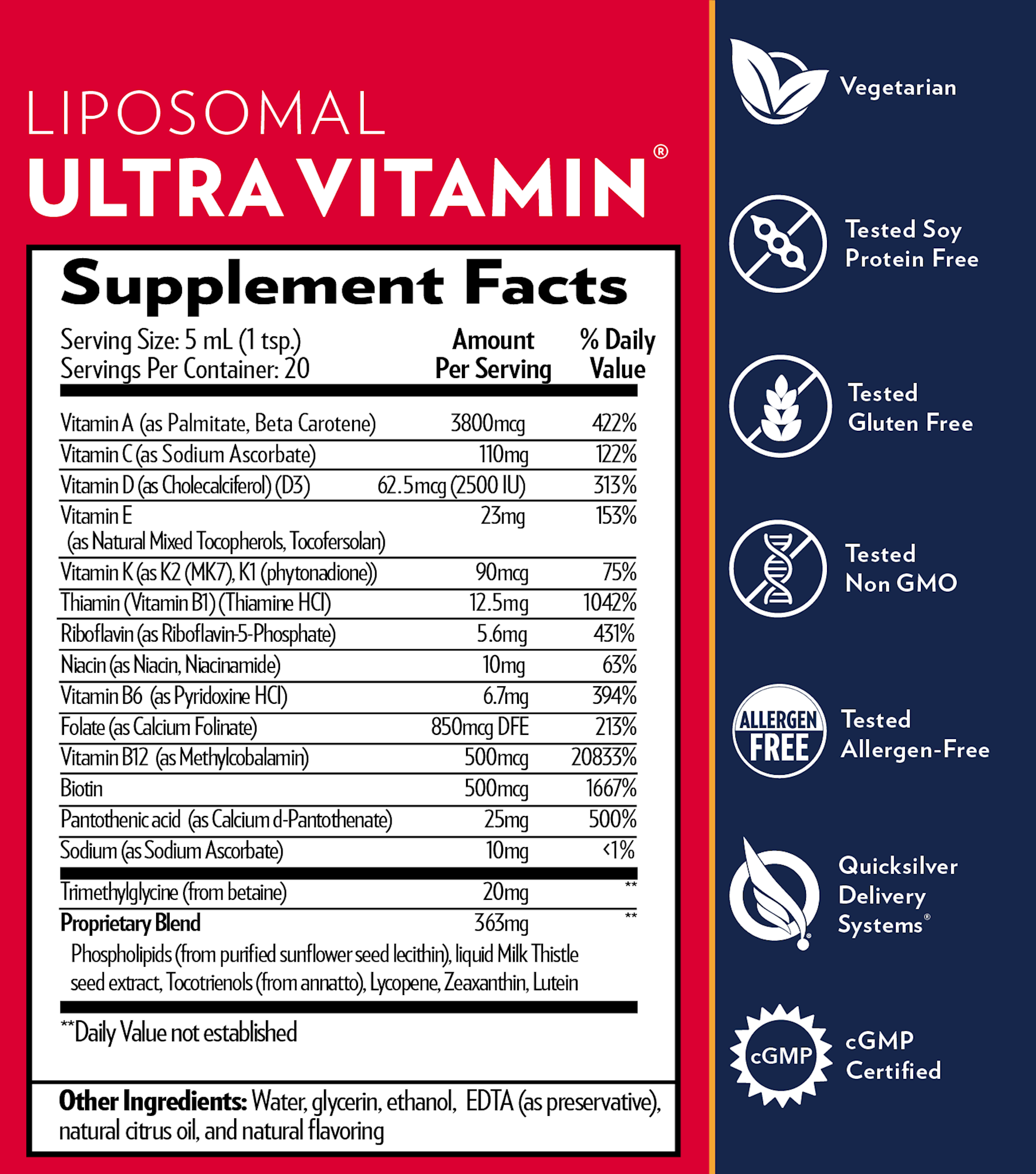 Liposomal Ultra Vitamin?