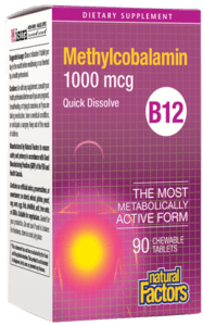 Vitamin B12 Methylcobalamin 1000 mcg