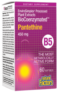 BioCoenzymated? Pantethine 450 mg
