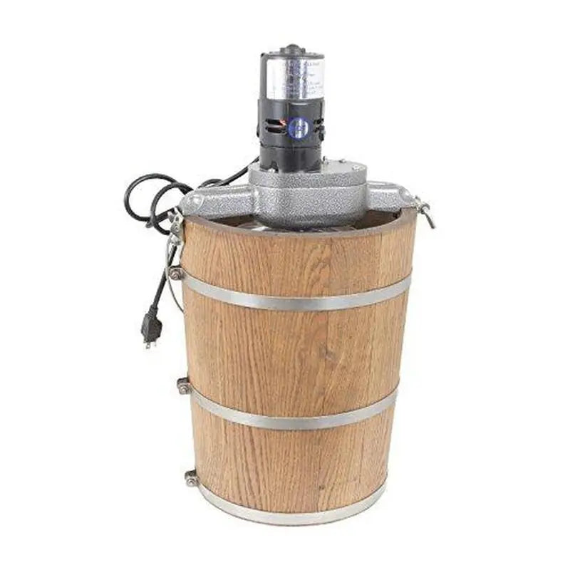 Country Freezer - 6 qt. Ice Cream Maker - Classic Wooden Tub - Country Electric Motor