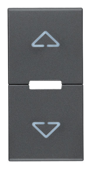Button 1M arrows symbol grey