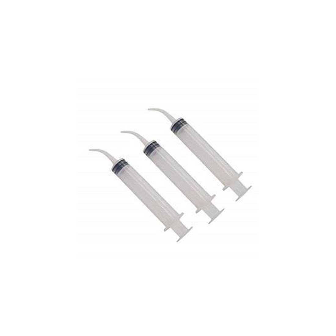 Disposable Syringe w/ Curved Tip, 12cc