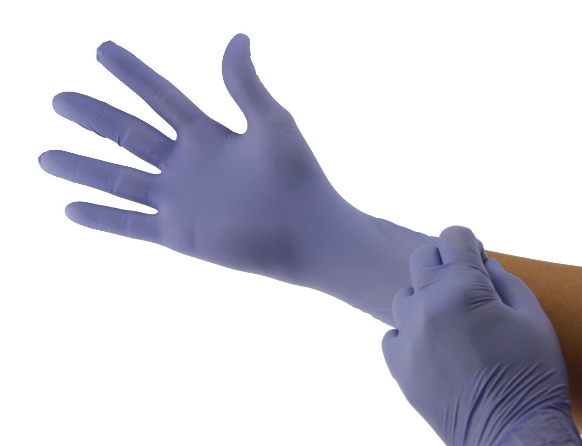 Nitrile Gloves - Exam Gloves Powder Free - 200pc/box