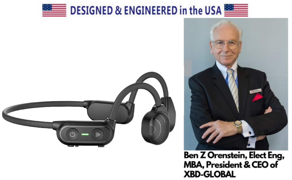 ePP-BC3-10 Bone Conduction military grade, open ear, sport headphones, Bluetooth 5.3 Sold 10,000+ worldwide