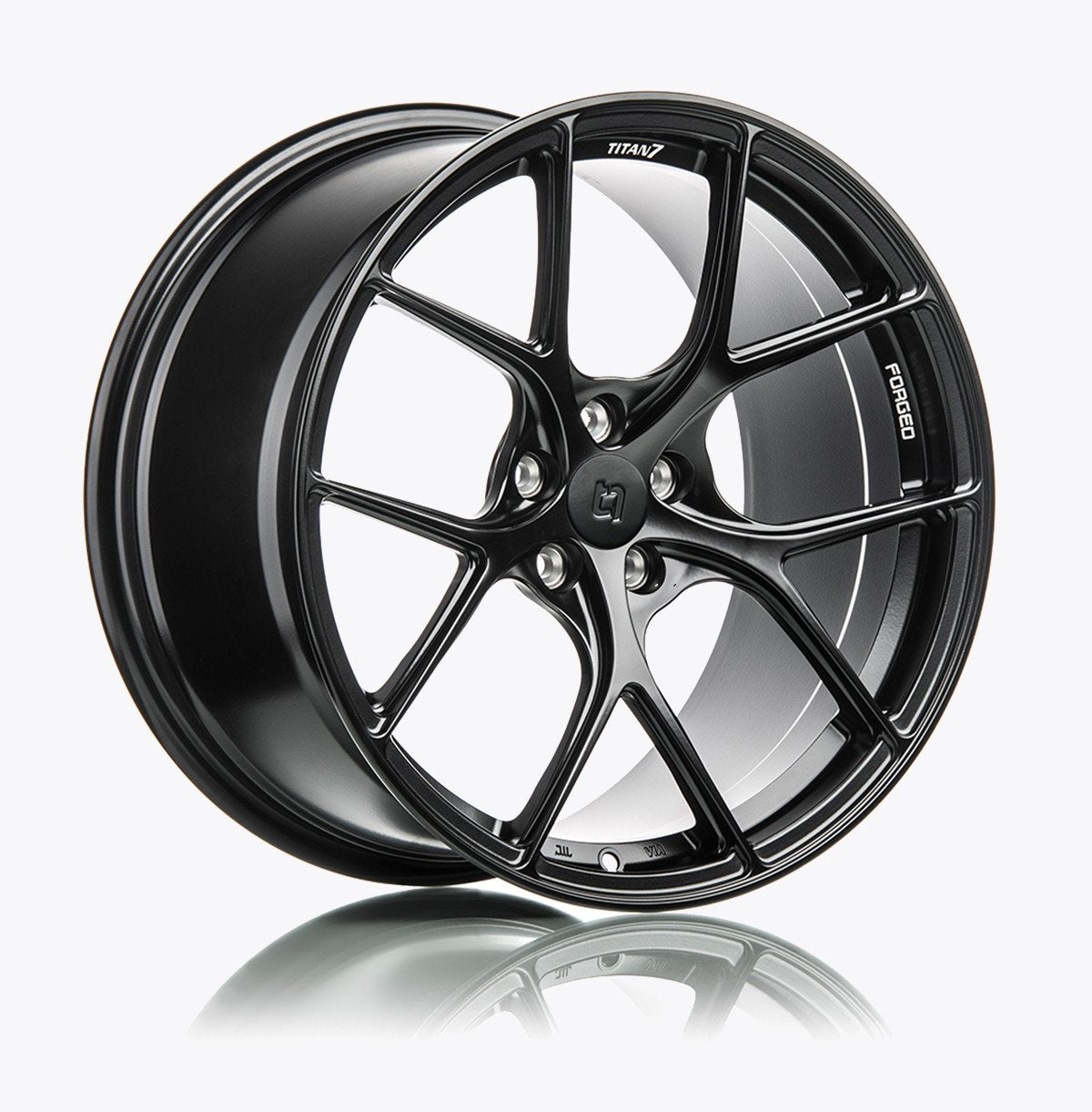  Titan 7 T-S5 (Set of Four Wheels) - 19x8.5 / +40 / 5x114 for Tesla Model 3 