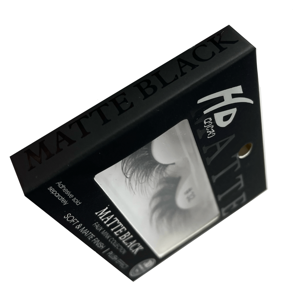 #36 HD Matte Black 3D Faux Mink Lashes