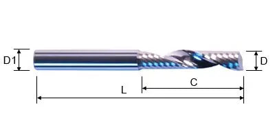 LMT Belin - 33015 1.5mm Cut Diameter Upcut Router Bit