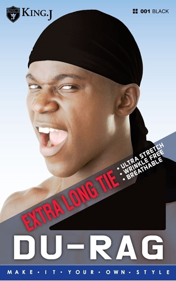 KING J EXTRA-LONG TIE DU-RAG