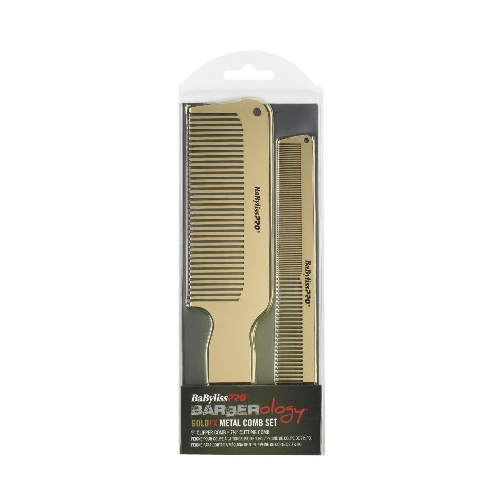 BABYLISSPRO GOLDFX METAL COMB SET