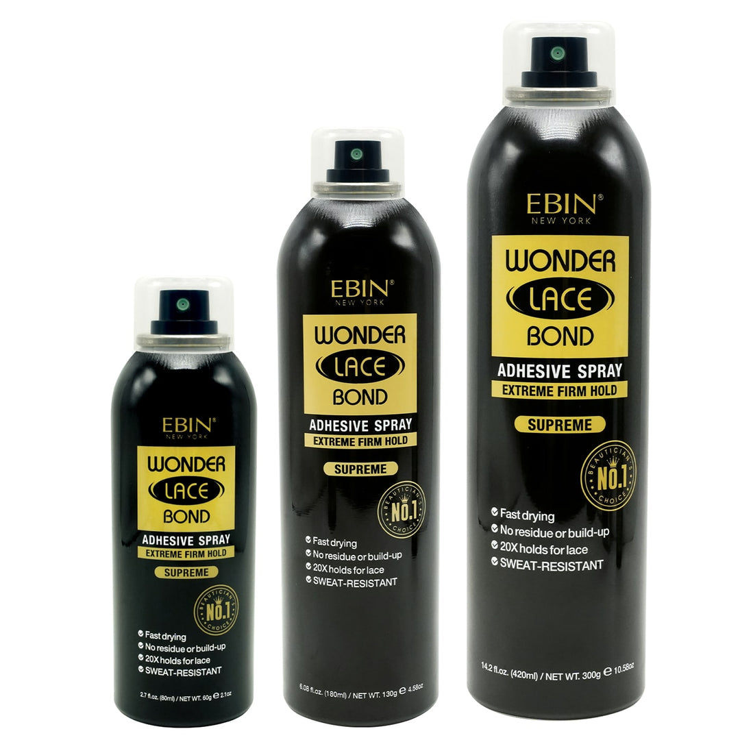 EBIN WONDER LACE BOND WIG ADHESIVE SPRAY - SUPREME