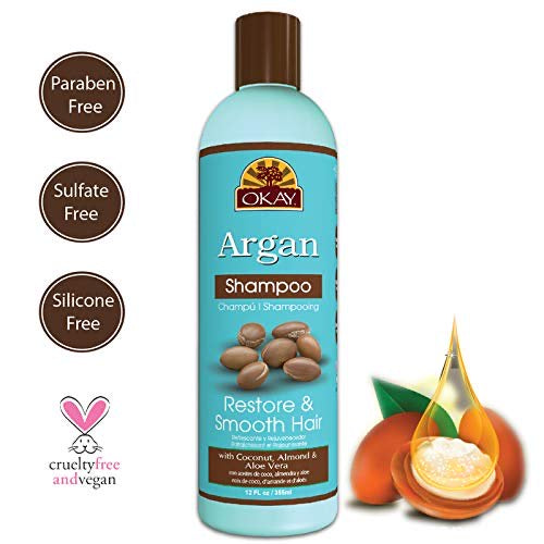 OKAY RESTORATIVE ARGAN SHAMPOO 12OZ.