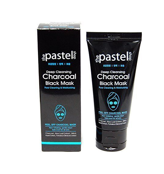 THE PASTEL SHOP DEEP CLEANSING PEEL-OFF CHARCOAL MASK 1.7 oz