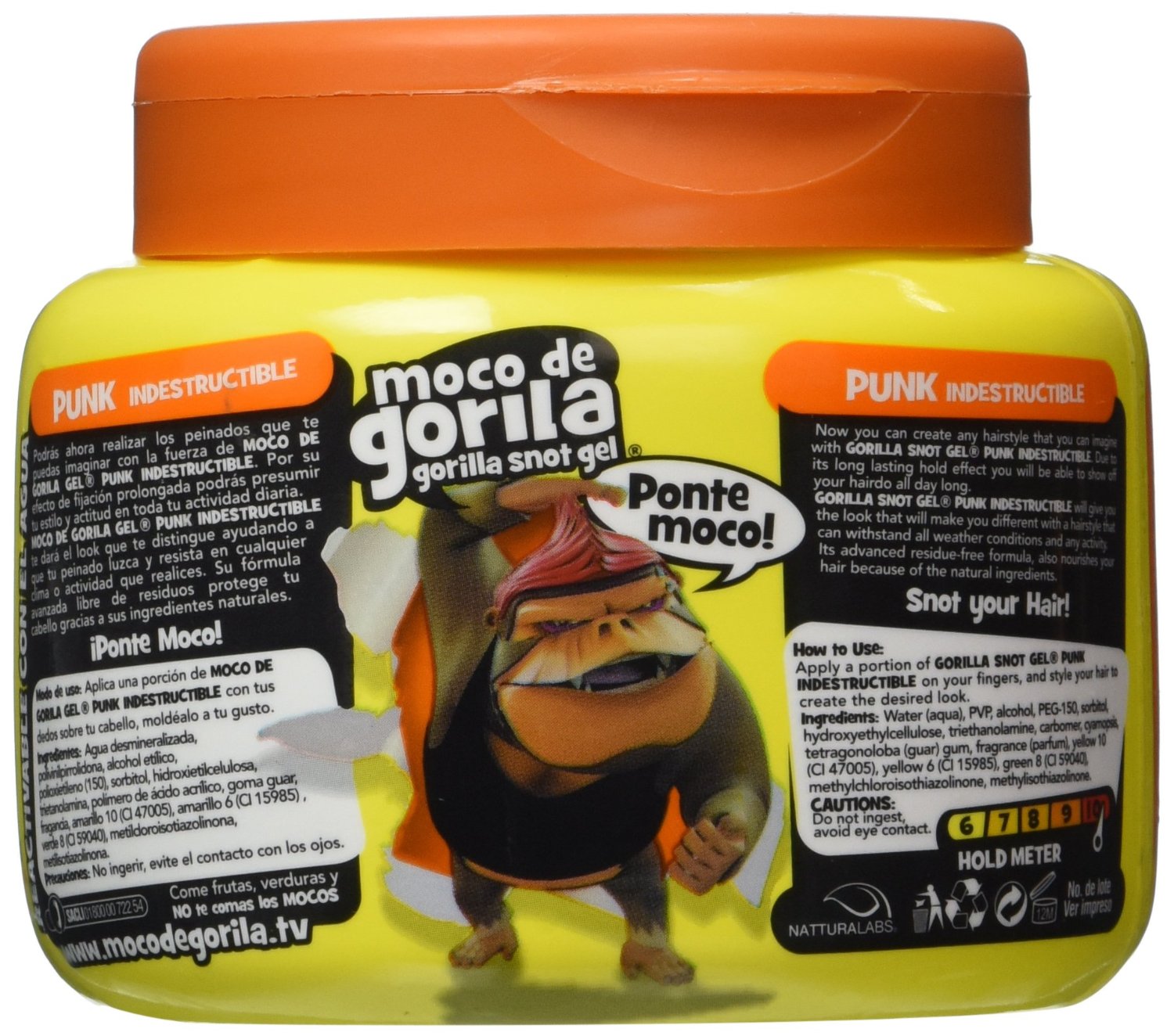 MOCO DE GORILLA PUNK HAIR GEL 9.5 OZ.